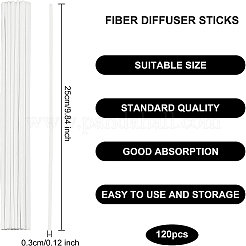 120Pcs Fiber Diffuser Replacement Sticks&nbsp;DIY-BC0005-81A