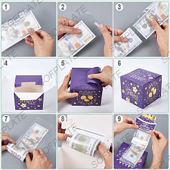 Happy Birthday Day Money Box for Cash Gift Pull&nbsp;DIY-WH200050-31A