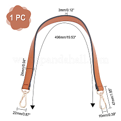 PU Imitation Leather Bag Handles&nbsp;DIY-WH0185-48A