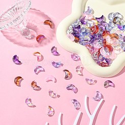 100Pcs Electroplate Transparent Glass Bead&nbsp;EGLA-SZ0001-42
