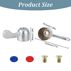 Alloy and Iron Bathroom Cold Hot Water Faucet Handles&nbsp;FIND-GO0004-11