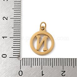 304 Stainless Steel Charms
with Jump Ring&nbsp;STAS-R001-02G-N