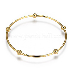 201 Stainless Steel Bangle Sets&nbsp;BJEW-O115-85G-1