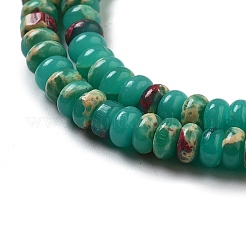Dyed Synthetic Imperial Jasper Beads Strands&nbsp;G-K343-C12-01