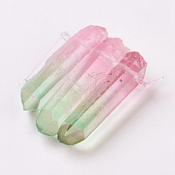 Natural Quartz Crystal Pointed Pendants&nbsp;G-K188-05C