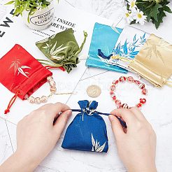 12Pcs 4 Colors Brocade Bag&nbsp;ABAG-NB0001-26