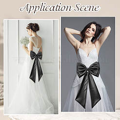 Nylon Detachable Bridal Bowknot for Wedding Dresses&nbsp;DIY-WH20002-630A