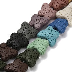 Natural Lava Rock Beads Strands&nbsp;G-G347-02A