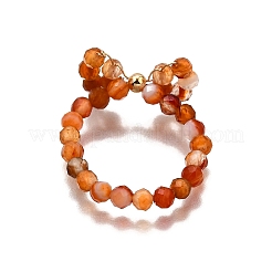 3Pcs Natural Gemstone Rings&nbsp;RJEW-TA00204