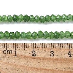 Dyed Natural Malaysia Jade Rondelle Beads Strands&nbsp;X-G-E316-2x4mm-57