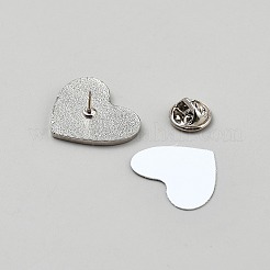 Alloy Sublimation Blank Brooch Pin&nbsp;DIY-WH20025-025C