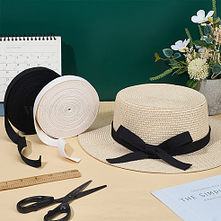 2 Rollls 2 Colors Polycotton Ribbon&nbsp;SRIB-MA0001-06A
