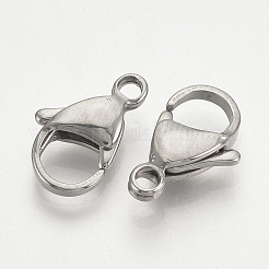 Tarnish Resistant 304 Stainless Steel Lobster Claw Clasps&nbsp;X-STAS-T029-9