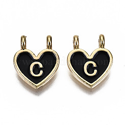 Alloy Enamel Charms&nbsp;LS-X-ENAM-T012-02C-RS