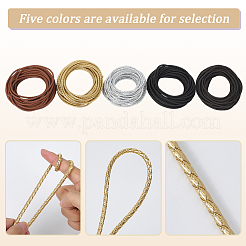 10M Round Imitation Leather Braided Cord&nbsp;WL-GF0001-32A-02