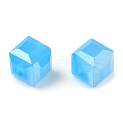 Faceted Glass Beads&nbsp;GLAA-E047-04