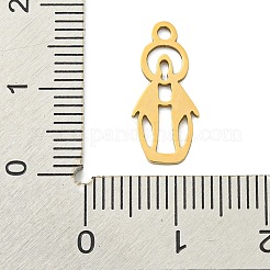Ion Plating(IP) 201 Stainless Steel Pendants&nbsp;STAS-M015-03G
