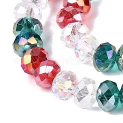 Electroplate Transparent Glass Beads Strands&nbsp;EGLA-N022-16A-A03