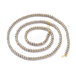 Electroplate Glass Beads Strands&nbsp;EGLA-K014-A-FP01