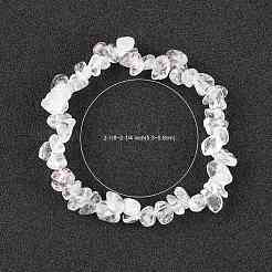 Crystal Chips Stretch Bracelets&nbsp;BJEW-JB01308-07