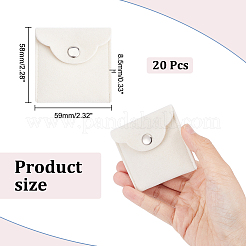 Velvet Jewelry Storage Bags&nbsp;ABAG-WH0032-48A