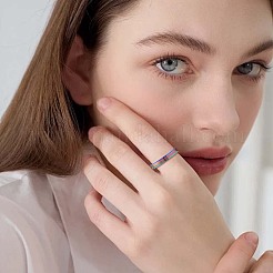 18Pcs 6 Styles 201 Stainless Steel Grooved Finger Ring for Women&nbsp;RJEW-SC0001-32