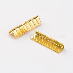 Iron Ribbon Crimp Ends&nbsp;X-E182Y-G