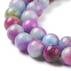 Natural Persian Jade Beads Strands&nbsp;G-G032-8mm--12