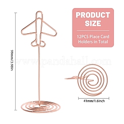 Iron Name Card Holder&nbsp;AJEW-WH0270-048