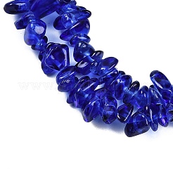 Transparent Glass Beads Strands&nbsp;GLAA-Z009-01B