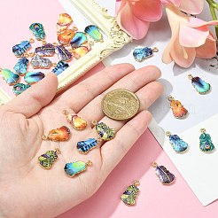30Pcs 10 Styles Rack Plating Alloy Pendants&nbsp;ENAM-CJ0004-71