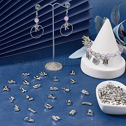 300Pcs Electroplated Plastic Charms&nbsp;KY-SC0002-61S