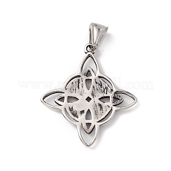304 Stainless Steel Manual Polishing Pendants&nbsp;STAS-G267-08AS
