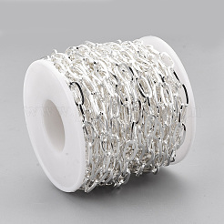 304 Stainless Steel Paperclip Chains&nbsp;CHS-T002-09