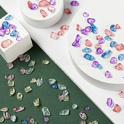 6 Colors Imitation Aquamarine Glass Beads & Baking Paint Glass Beads&nbsp;GLAA-FS0001-08
