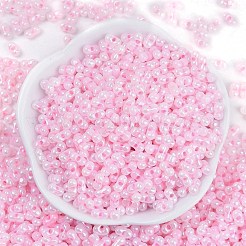 Opaque Colours Luster Glass Seed Beads&nbsp;X1-SEED-K010-04G