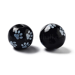 Dog Theme Wood Beads&nbsp;WOOD-M011-05A-02