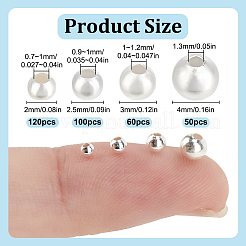 925 Sterling Silver Beads&nbsp;STER-DR0001-08D