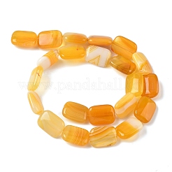 Natural Striped Agate/Banded dAgate Beads Strands&nbsp;G-B137-B01-01L