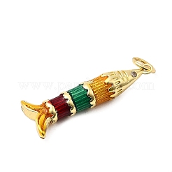Rack Plating Brass Pendants&nbsp;KK-A268-23G