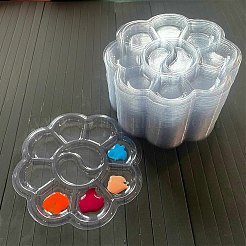 Plastic Watercolor Oil Palette&nbsp;AJEW-WH20072-93B