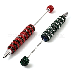 Polymer Clay Rhinestone Beadable Pen&nbsp;AJEW-B108-05