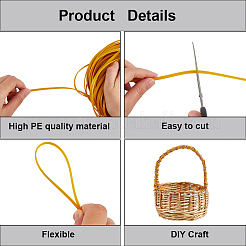 30M Plastic Imitation Cane Wire Cord&nbsp;OCOR-GF0005-40E