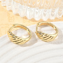 Brass Hoop Earrings&nbsp;KK-CBA30C7-32G