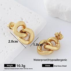 304 Stainless Steel Stud Earrings for Women&nbsp;KQ9327