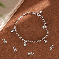 5Pcs Sterling Silver Pendants&nbsp;STER-BC0001-97