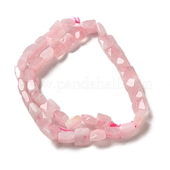 Natural Madagascar Rose Quartz Beads Strands&nbsp;G-C109-A19-02