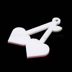 Opaque Resin Pendants&nbsp;LS-RESI-P029-01B