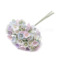 Cloth & Paper & Iron Artificial Mini Flower Bouquet for DIY Crafts&nbsp;FB-CBA59DF-02C