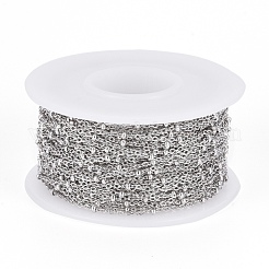 Tarnish Resistant 304 Stainless Steel Cable Chains&nbsp;CHS-I003-V01-A-P